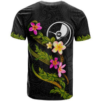 Yap Polynesian Custom T Shirt Plumeria Tribal - Polynesian Pride