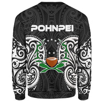 Pohnpei Polynesian Sweater - Spirit Style White - Polynesian Pride