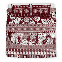 Hawaii Bedding Set Pattern Version Special Red LT13 - Polynesian Pride