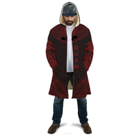 Guam Polynesian Chief Cloak - Red Version Unisex Red - Polynesian Pride