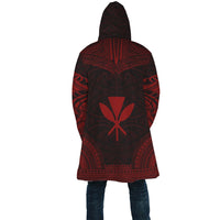 Kanaka Maoli Polynesian Chief Cloak - Red Version - Polynesian Pride