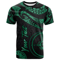Yap Micronesia Custom T Shirt Polynesian Tattoo Green Version Unisex Art - Polynesian Pride