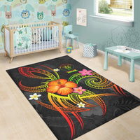 Niue Polynesian Area Rug - Legend of Niue (Reggae) - Polynesian Pride