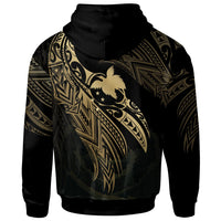 Papua New Guinea Polynesian Hoodie Legend Gold Version - Polynesian Pride
