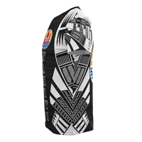 Tahiti T Shirt Tahiti FLag Polynesian Tattoo Style - Polynesian Pride