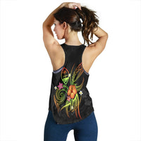 Guam Polynesian Women's Racerback Tank - Legend of Guam (Reggae) - Polynesian Pride