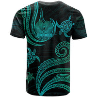 Papua New Guinea T Shirt Polynesian Turtle With Pattern - Polynesian Pride
