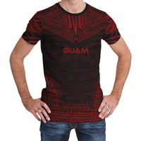 Guam T Shirt Guam Polynesian Chief Red Version Unisex Red - Polynesian Pride