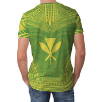 Polynesian Unisex T Shirt Kanaka Maoli Polynesian Chief Green Version - Polynesian Pride