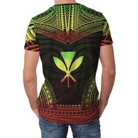 Polynesian Unisex T Shirt Kanaka Maoli Polynesian Chief Reggae Version - Polynesian Pride
