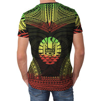 Tahiti T Shirt Tahiti Polynesian Chief Reggae Version - Polynesian Pride