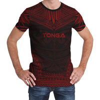 Tonga T Shirt Tonga Polynesian Chief Red Version Unisex Red - Polynesian Pride