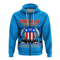 Custom American Samoa Zip up Hoodie Iseula o le Moana of Fagatogo Pride LT12 - Polynesian Pride