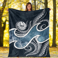 Tahiti Polynesian Premium Blanket - Ocean Style - Polynesian Pride