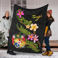 Tonga Polynesian Blanket - Plumeria Tribal - Polynesian Pride