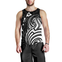 Kanaka Maoli Map Polynesian Tank Top White - Polynesian Pride