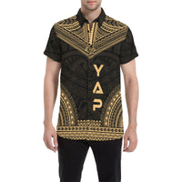 Yap Polynesian Chief Shirt - Gold Version Men Gold - Polynesian Pride
