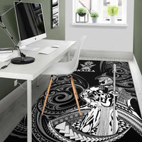 Hawaii Ikaika Warrior Area Rug - LT2 - Polynesian Pride