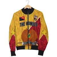 The Kumuls PNG Bomber Jacket Papua New Guinea Polynesian Dynamic Style LT14 - Polynesian Pride