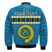 (Custom Personalised) Sanma Province Bomber Jacket Vanuatu Pig Tusk Polynesian Flag Style LT14 - Polynesian Pride