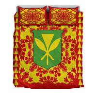 Hawaii Bedding Set Kanaka Maoli No.2 Red Style LT6 - Polynesian Pride