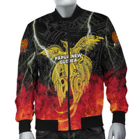 Papua New Guinea Women Bomber Jacket Independence Day Special Style LT16 Yellow - Polynesian Pride