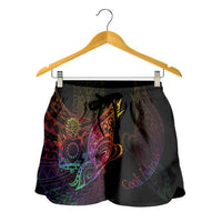 Cook Islands Women's Shorts - Butterfly Polynesian Style - Polynesian Pride