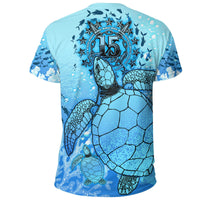 Cook Islands T Shirt Ocean Life (Womens/Mens) - Polynesian Pride