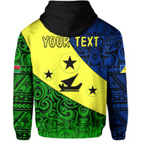 Custom Malampa Province Zip Hoodie Vanuatu Pattern LT13 - Polynesian Pride