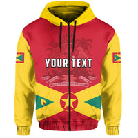 Custom Grenada Hoodie Keep Calm and Love Grenada LT13 - Polynesian Pride
