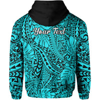 Custom Hawaii Hoodie Polynesian Tribal Art Ver.01 LT14 - Polynesian Pride