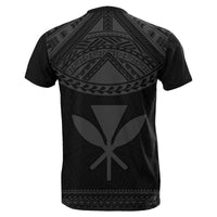 Hawaii Kanaka Polynesian T Shirt Divinity Gray - Polynesian Pride