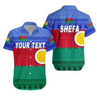 (Custom Personalised) Shefa Province Hawaiian Shirt Vanuatu Pattern Traditional Style LT8 Unisex Blue - Polynesian Pride