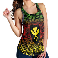 Hawaiian Kanaka Maoli Center Polynesian Racerback Tank - AH - Polynesian Pride