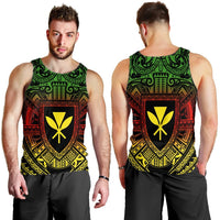 Hawaiian Kanaka Maoli Center Polynesian Tank Top - AH - Polynesian Pride