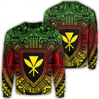 Hawaiian Kanaka Maoli Center Polynesian Sweatshirt - AH Unisex Black - Polynesian Pride