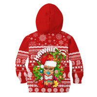 Hawaii Christmas Hoodie KID Mele Kalikimaka - Tiki LT7 - Polynesian Pride