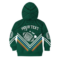 Personalised Hawaii Rainbow Warriors Hoodie KID Simple Style LT7 - Polynesian Pride