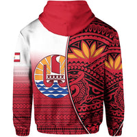 Tahiti Rugby Zip Hoodie Impressive - Polynesian Pride