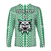(Custom Personalised) Hawaii Konawaena Wildcats School Long Sleeve Shirt Simple Style LT8 - Polynesian Pride