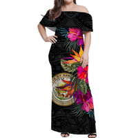 Hawaii Polynesian Hibiscus Matching Tropical Outfits For Couples LT12 - Polynesian Pride
