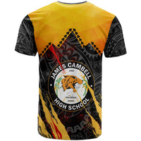 Hawaii Polynesian T Shirt James Campbell High School Polynesian Pattern LT10 - Polynesian Pride