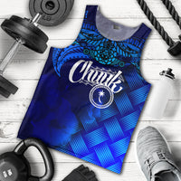 Chuuk Polynesian Men Tank Top - Lauhala Coat Of Arms - Polynesian Pride