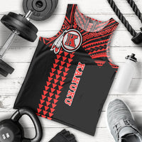 Kahuku Passionate Men Tank Top Hawaii High & Intermediate School LT13 - Polynesian Pride