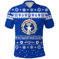 Northern Mariana Islands Christmas Polo Shirt Simple Style LT8 - Polynesian Pride
