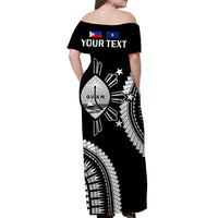 Custom Polynesian Matching Hawaiian Shirt and Dress Guam Philippines Together Black LT14 - Polynesian Pride