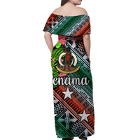 Vanuatu Penama Matching Hawaiian Shirt and Dress Independence Be Proud LT8 - Polynesian Pride