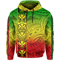 Polynesian Kanaka Flag Kanaka Maoli Hawaii Hoodie Original - Polynesian Pride