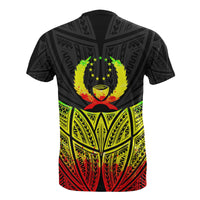 Pohnpei Polynesian T Shirt Reggae Pride Map And Seal - Polynesian Pride