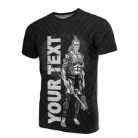 Pohnpei Custom Polynesian T Shirt Micronesia Pohnpeian Warrior Unisex Black - Polynesian Pride